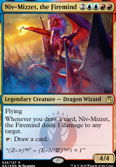 Commander: Niv-Mizzet, the Firemind