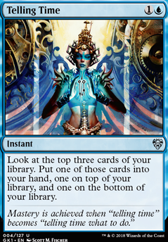 Telling Time feature for Teferi's Temporal Tyranny
