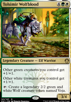 Tolsimir Wolfblood feature for Tolsimir EDH
