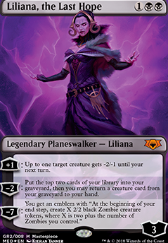Liliana, the Last Hope feature for Esper Planeswalkers