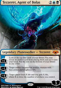 Featured card: Tezzeret, Agent of Bolas