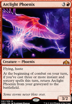 Arclight Phoenix feature for Mono Red Hollow Phoenix