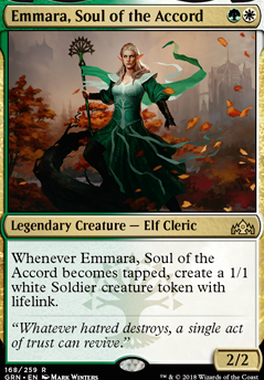 Emmara, Soul of the Accord feature for Tribal Elf/Token