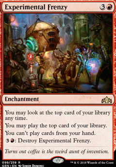 Experimental Frenzy feature for mono red subira