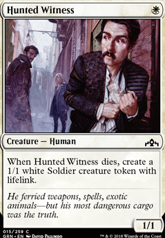 Featured card: Hunted Witness
