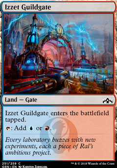 Izzet Guildgate feature for brudiclad makes tokens