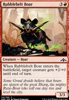 Featured card: Rubblebelt Boar