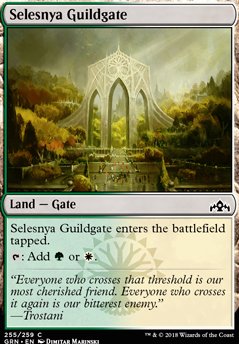 Selesnya Guildgate feature for Theme Decks: Selesnya Conclave