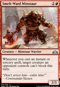 Smelt-Ward Minotaur feature for Budget Minotaur Tribal EDH - Digeridont hurt me!