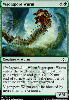 Featured card: Vigorspore Wurm