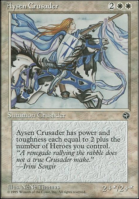 Featured card: Aysen Crusader