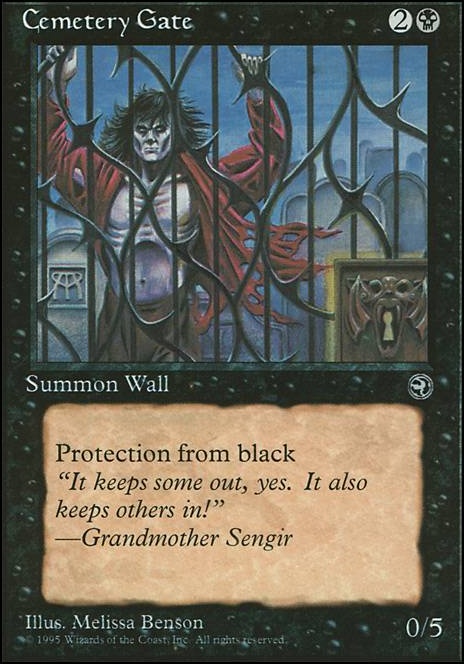 Featured card: Cemetery Gate