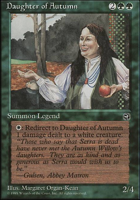 Featured card: Daughter of Autumn