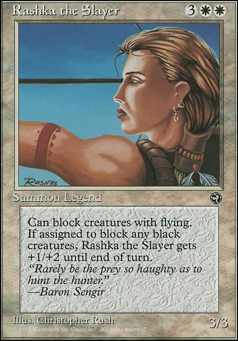 Featured card: Rashka the Slayer