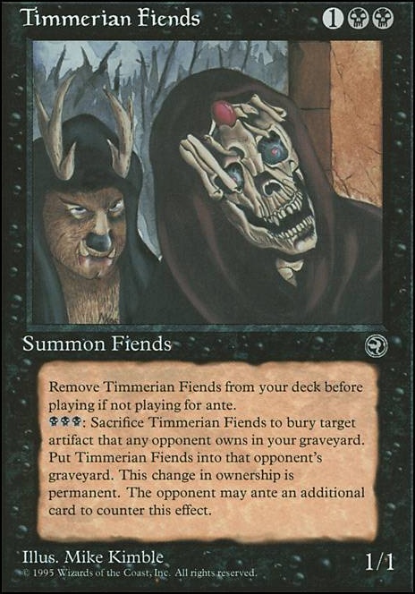 Featured card: Timmerian Fiends