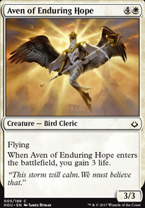 Featured card: Aven of Enduring Hope