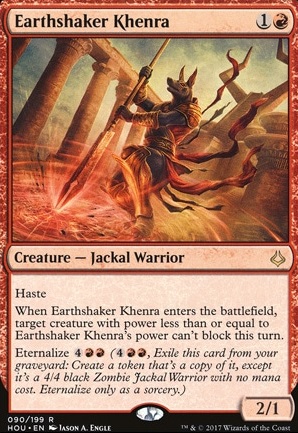 Earthshaker Khenra feature for Need for haste