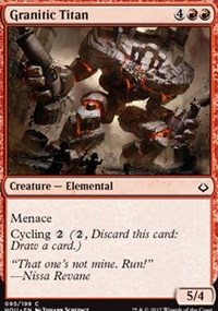 Featured card: Granitic Titan
