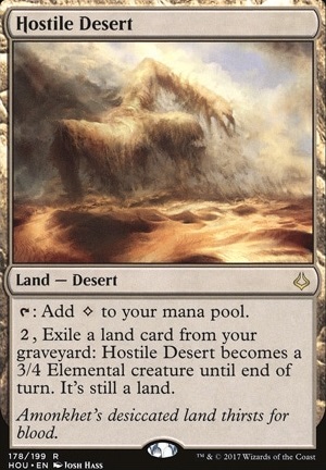 Featured card: Hostile Desert