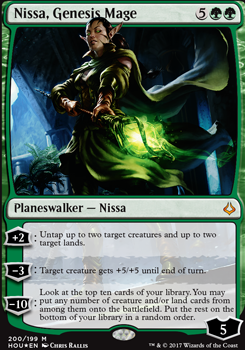 Featured card: Nissa, Genesis Mage