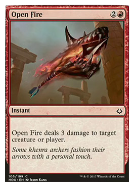 Featured card: Open Fire