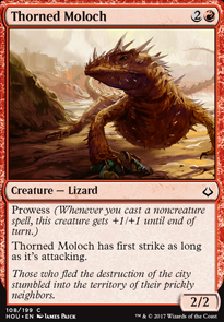 Featured card: Thorned Moloch