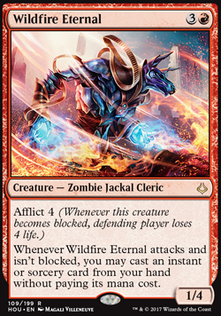 Wildfire Eternal feature for A Wizened Wizard’s Clerical Error