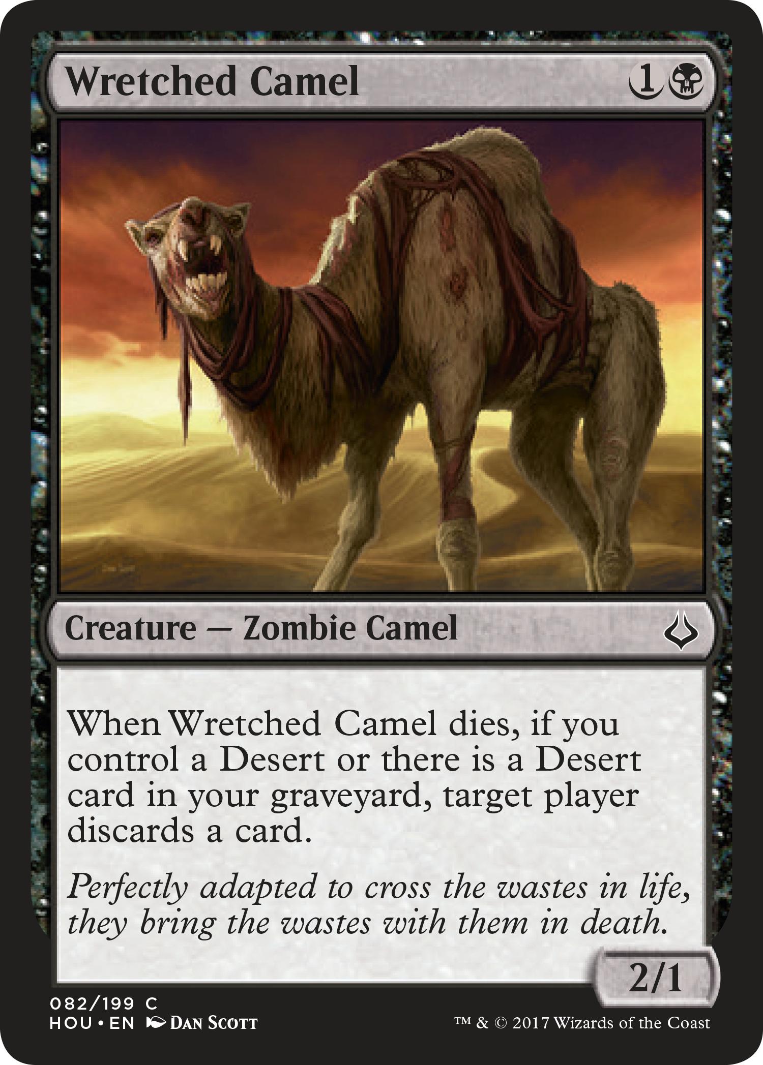 Featured card: Wretched Camel