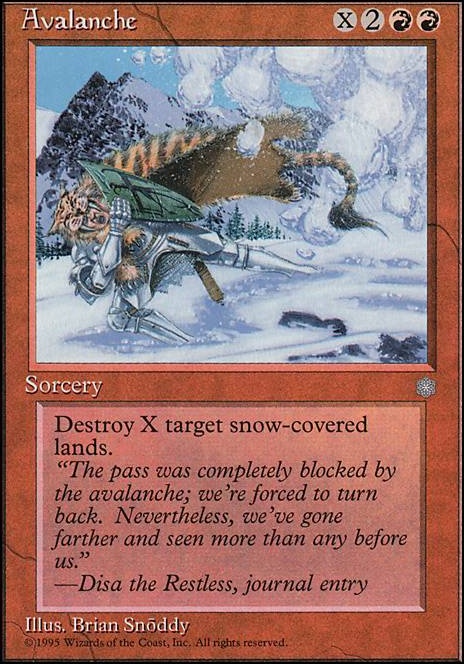 Featured card: Avalanche