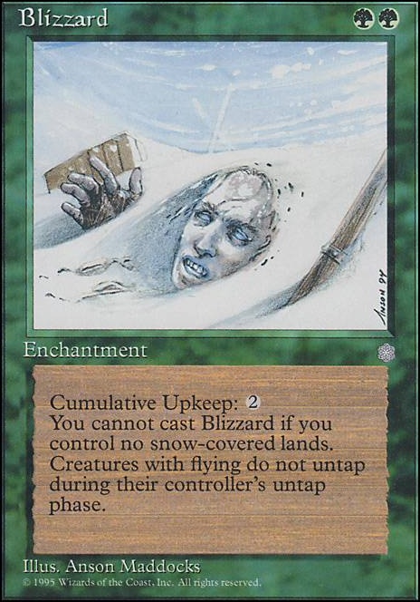 Featured card: Blizzard