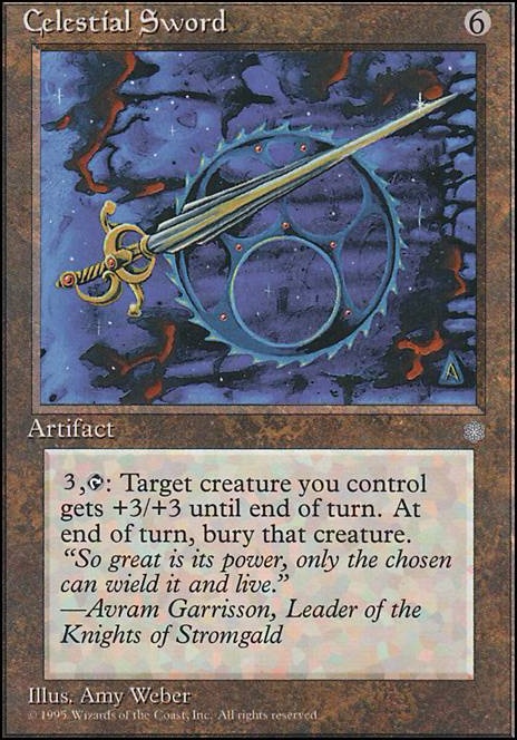 Featured card: Celestial Sword
