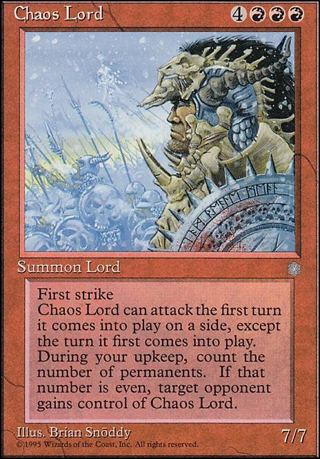 Featured card: Chaos Lord