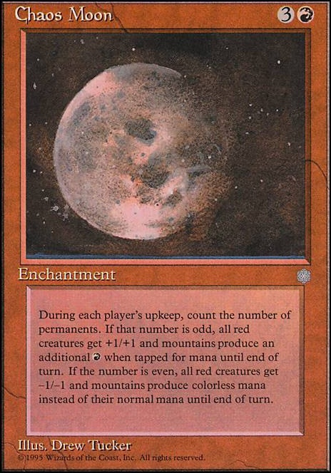 Chaos Moon feature for MTG Deck of Many Things