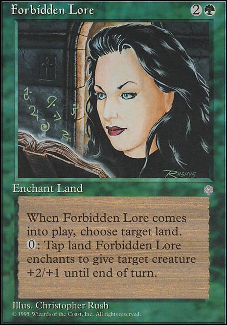Featured card: Forbidden Lore