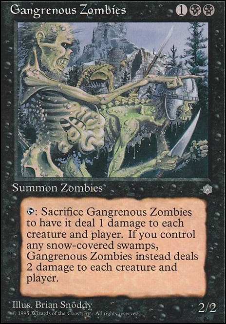 Featured card: Gangrenous Zombies