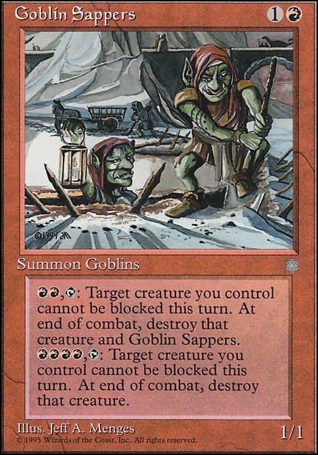 Featured card: Goblin Sappers