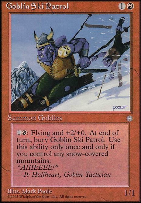 Featured card: Goblin Ski Patrol