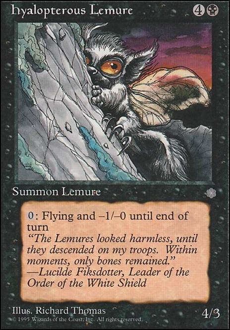 Featured card: Hyalopterous Lemure