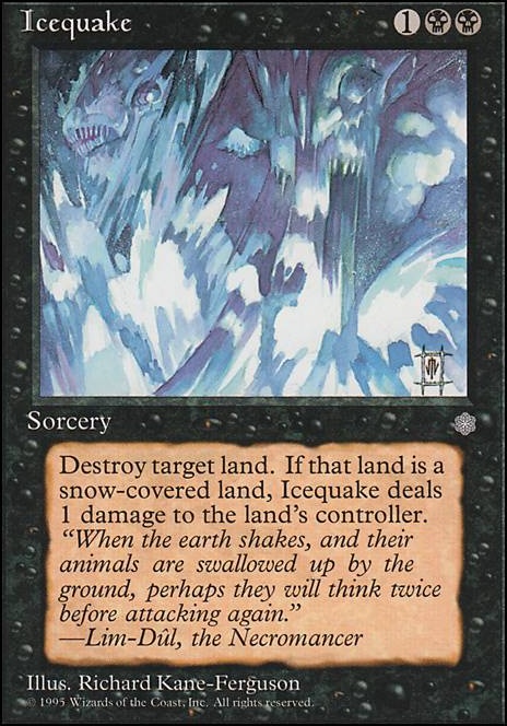 Featured card: Icequake