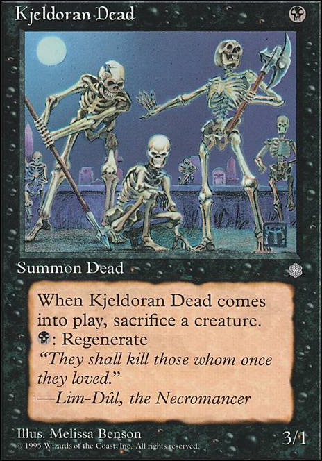 Featured card: Kjeldoran Dead