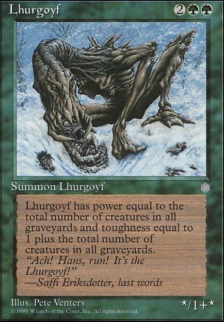 Featured card: Lhurgoyf