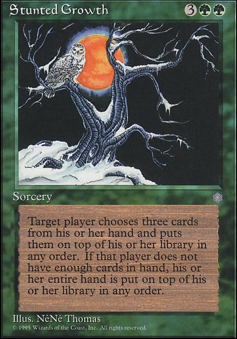 Featured card: Stunted Growth