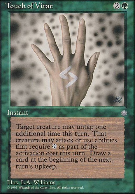 Featured card: Touch of Vitae