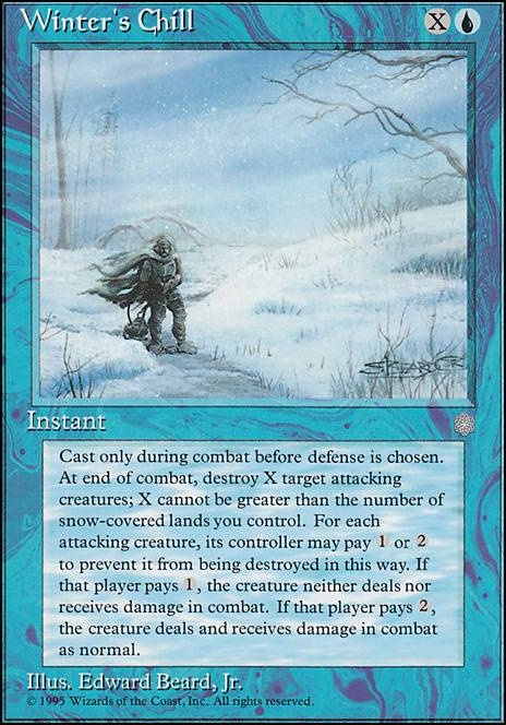 Featured card: Winter's Chill