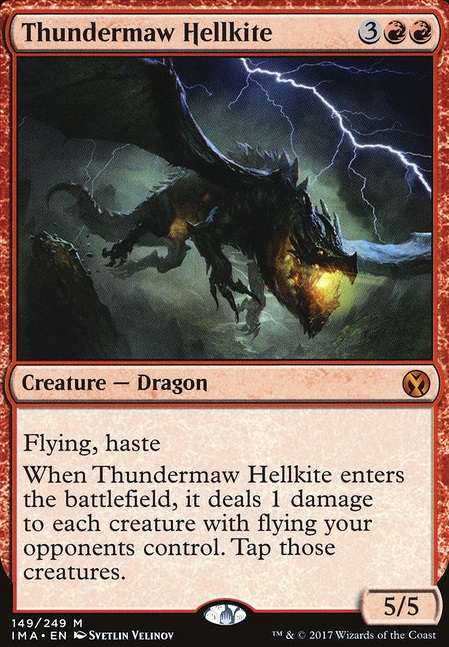 Thundermaw Hellkite feature for Draklek numero uno