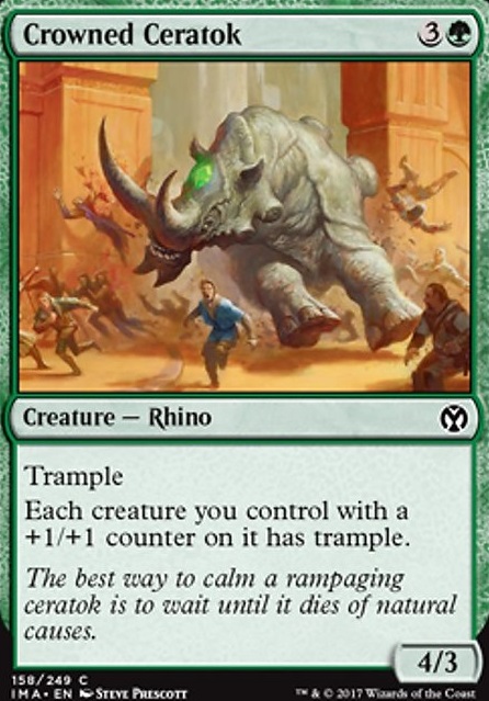 Featured card: Crowned Ceratok
