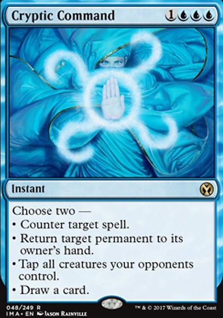 Cryptic Command feature for Jace Mono-blue Self Mill