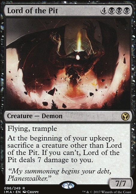 Lord of the Pit feature for In the pit!