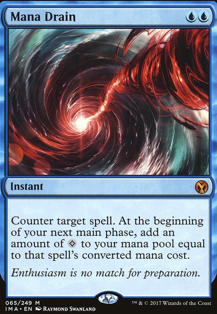 Mana Drain feature for My Deck is Useless | Ormos EDH