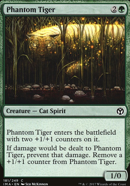 Phantom Tiger feature for +1/+1 Counter Manipulation